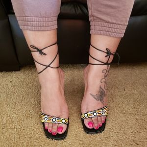 [NEW] Rylee Beaded Sandals